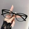 Vintage High-end Small Frame Reading Glasses Ultra Light Cat Eye Presbyopia Glasses Anti Blue Light Far Sight Eyewear 0 To +4.0