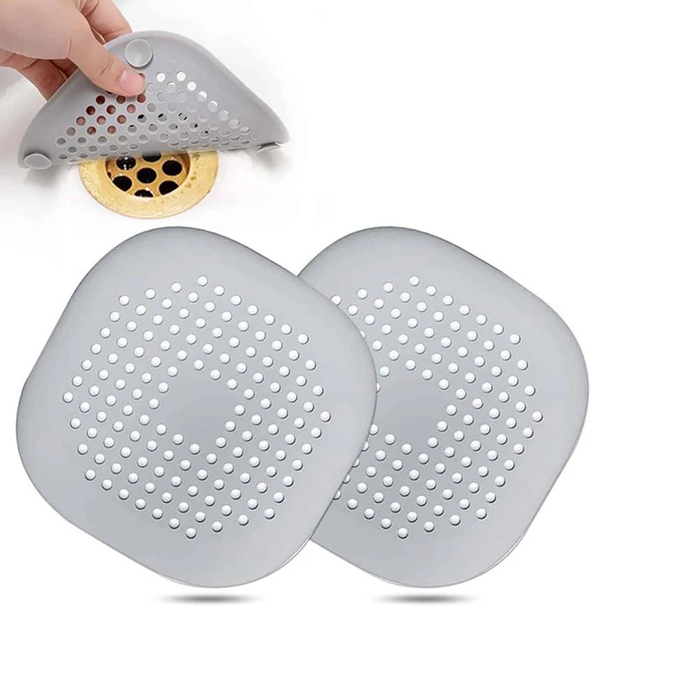 Hair Catcher Filter Sink Anti-blocking Strainer Bathtub Shower Floor Silicone Stopper Cover Kitchen Accessories