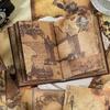 192 шт./лот Блокноты Материал Бумага Ода далекой стране Junk Journal Скрапбукинг Карточки Ретро Фон Декоративная Бумага