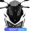 Увеличенный и расширенный ветровой дефлектор для лобового стекла Sym Jet X 125 / 150 / 200