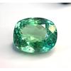 22-24 Ct Natural Parti Green Sapphire Cushion Cut Beautiful Certified Gemstone