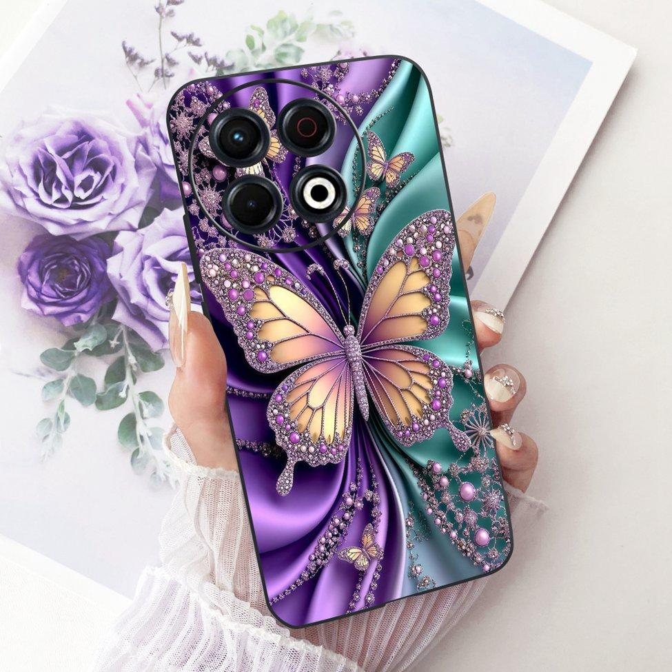 Чехол для телефона Tecno Spark 30 Pro 4G Cover KL7 Роскошный Модный Милый Кот Забавный Расписной Бампер Для Tecno Spark 30 Pro 4G Корпус