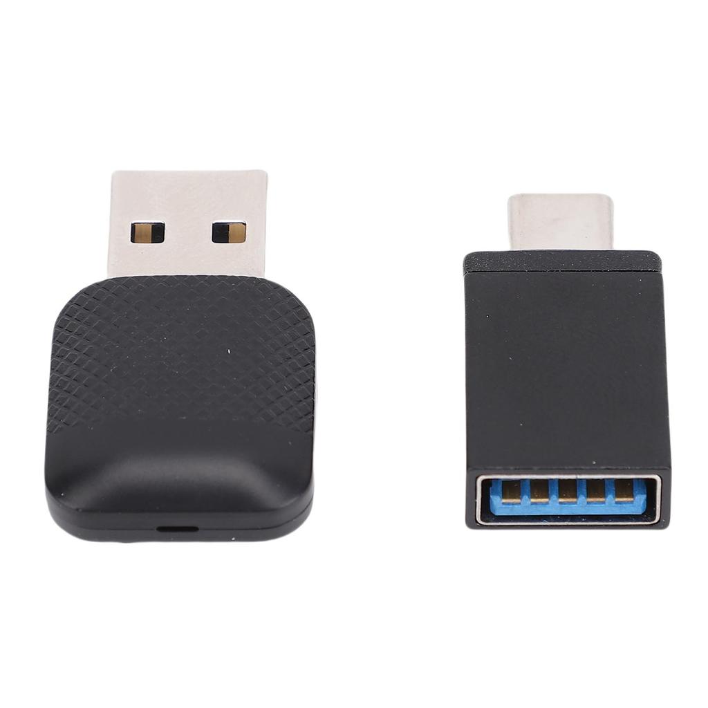 2 in 1 Adapter For CarPlay For Android Auto Wired to Wireless Car Adapter with Type C to USB Adapter