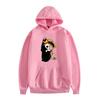 Anime peripheral printing casual hooded sweater couple