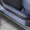 Для Geely Galaxy E5 2024 2025 Накладка на порог двери автомобиля, внешняя, кожаная, декоративная, защитная наклейка, аксессуары