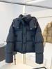 Puff down jacket women's short Korean version of small winter new fashion hooded thickened bread jacket