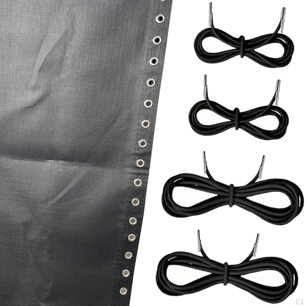 Chair Replacement Fabric Folding Lounge Repair Cloth Breathable with 4Pcs Cords