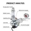 AC100-240V Аквариумный Регулятор CO2 Электромагнитный Клапан Счетчик Пузырьков Система Контроля CO2 Аквариум Редуктор Давления CO2