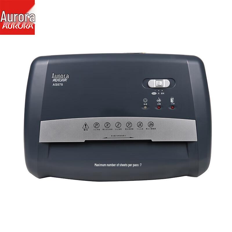 AURORA AS078 High-Security Cross-Cut Shredder CN plug (adapter included)