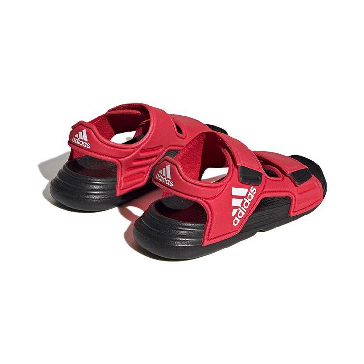 Adidas Altaswim Sandals Better Scarlet Cloud White Core Black (PS) Kids Sneakers FZ6488