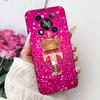 Для ITEL RS4 2025 Модный Чехол для Телефона с Буквой и Короной Для Itel RS4 S666LN Черный Силиконовый Мягкий TPU Чехлы Бамперы