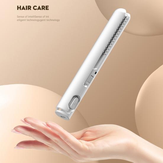 USB Мини-щипцы для завивки 2 в 1, двухцелевые щипцы для завивки, утюжок для волос, выпрямитель для волос, быстрый нагрев, портативный, для путешествий, для женщин, для коротких и длинных волос, укладка