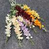 Artificial Flocking Delphinium Simulation Flowers, Wedding Flower Arrangement 2-pronged Large Delphinium Hotel Decoration Fake F