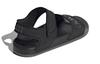 Сандалия Adilette Adidas 'Черно-серый' FY8649