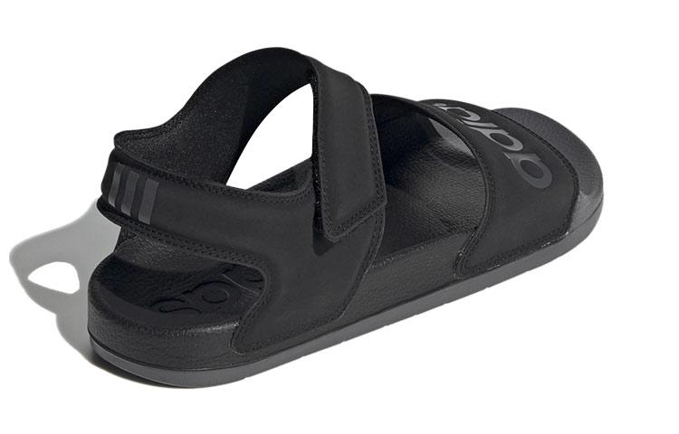 Сандалия Adilette Adidas 'Черно-серый' FY8649