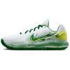 Hyperdunk 2017 Синее Пламя Ткань Амортизация Покрытие Износостойкие Низкие Баскетбольные Кроссовки Мужские Белый Зеленый IO7604-131(Команда1822-)