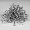 PROBEROS 4X ST66 Treble Fishing Hooks Hi-Carbon Steel Anti-Corrosion Silver 4#-5/0# High Strength Tackle 10pcs/box
