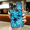 Мягкий чехол для телефона с узором «Косатка в океане» для iPhone 15 16 17 Air 14 Pro Max 16E Plus 13 12 Mini, с покрытием, противоударный, Fundas