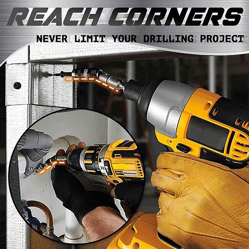 WCIC новая дрель, отвертка, шестигранный инструмент с магнитным кольцом, 1/4 дюйма, быстросменный держатель, удлинитель, ручной инструмент