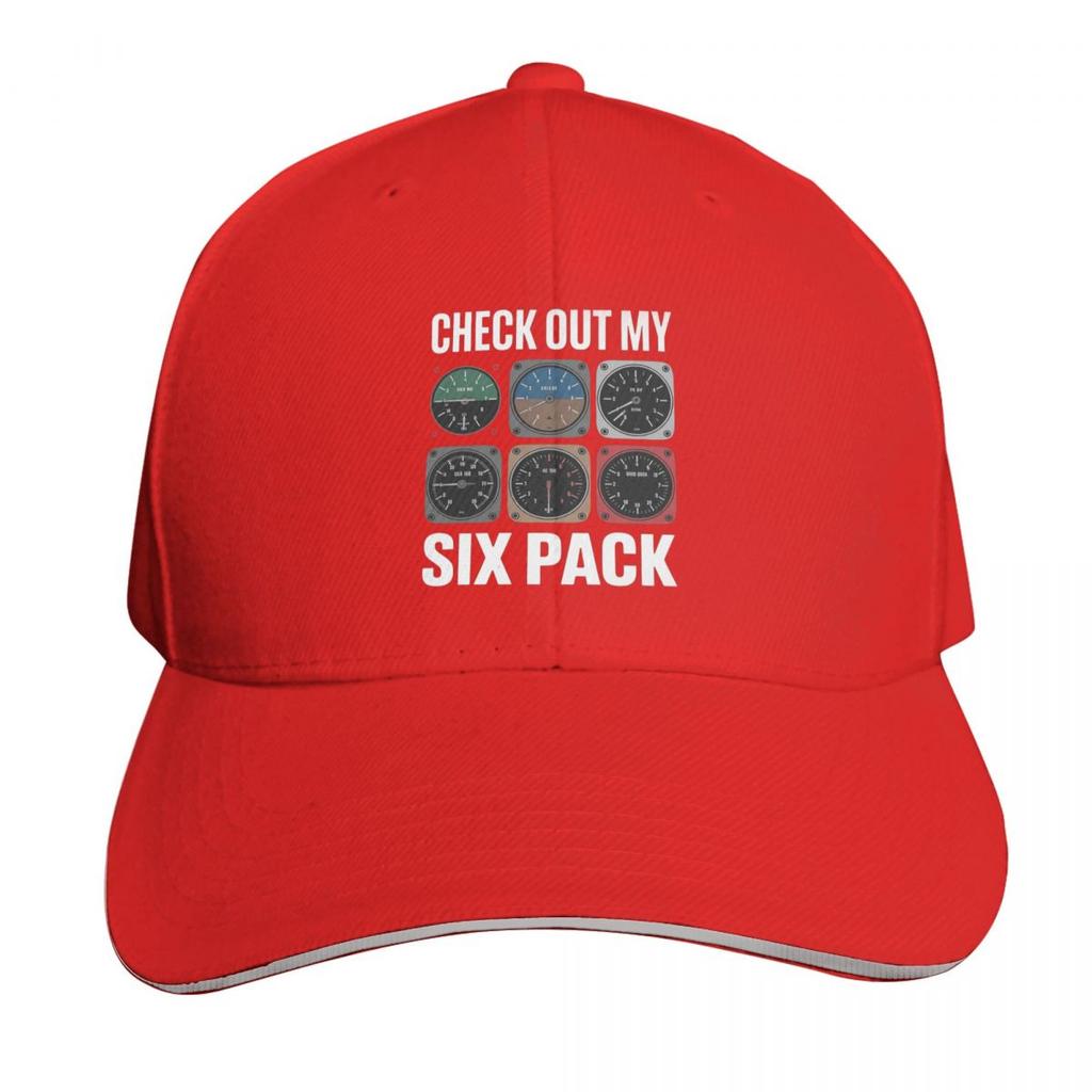 Pilot Cockpit Airplane Six Pack Flight Intruments Cap Fashion Casual Baseball Caps Adjustable Hat Hip Hop Unisex Baseball Hats