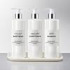 500ml Shampoo Body Wash Conditioner Dispenser Bottle with Label/Tray Bathroom Refillable Shampoo Bottle Soap Container