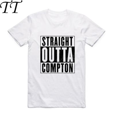 2019 Модная мужская футболка с принтом N.W.A Straight Outta Compton, с круглым вырезом, короткими рукавами, летняя, унисекс, NWA, хип-хоп, уличная одежда, топы, футболки