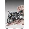 1/12 BMW S1000RR литой мотоцикл модель игрушечный автомобиль коллекция автобайк амортизатор внедорожный автоцикл игрушки автомобиль