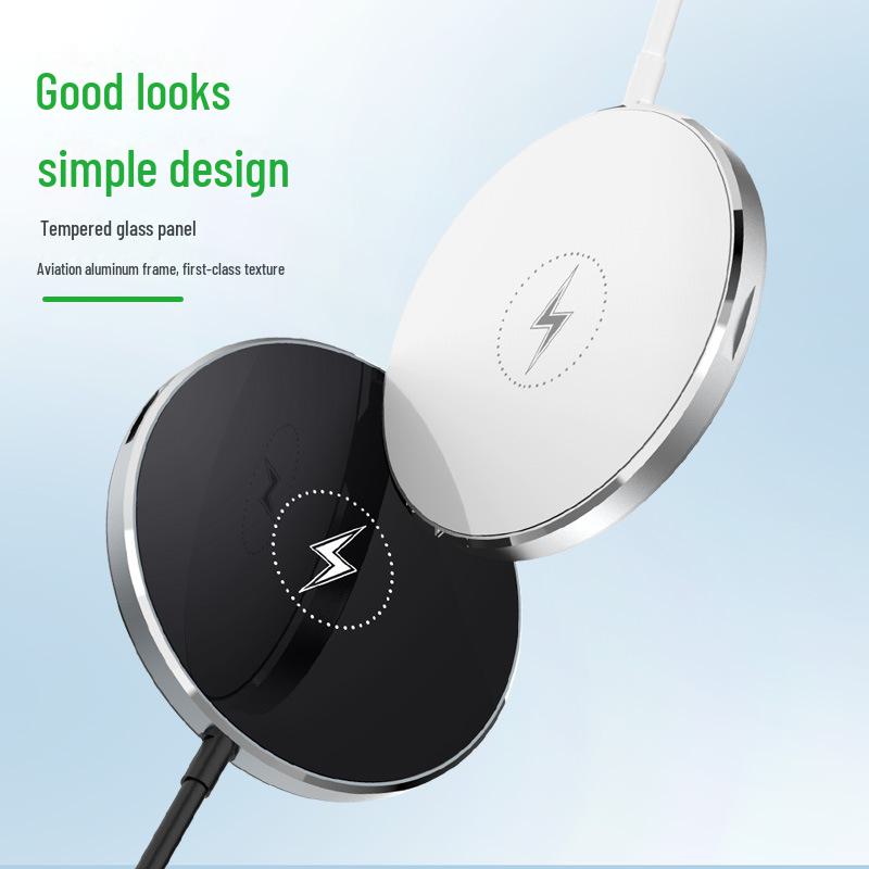 Cross-border MagSafe Car Magnetic Wireless Charger and Phone Holder for Apple 12-15.