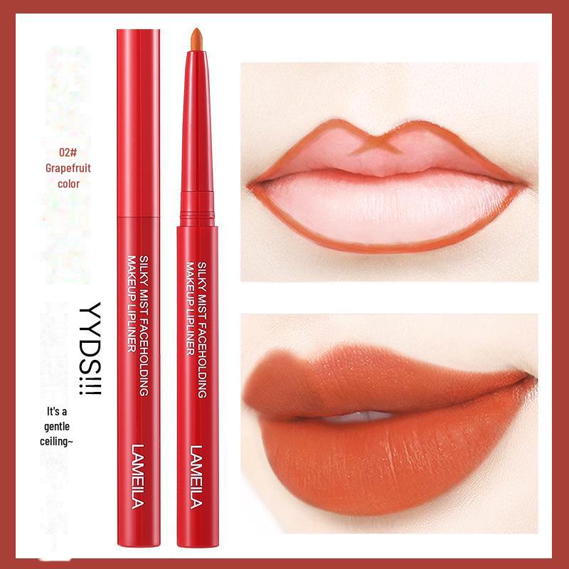 Lamei La Soft Mist Matte Lip Liner 927: Silky, Three-Dimensional, Long-Lasting, Fade-Resistant for Beginners.