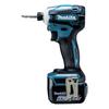 Rechargeable Impact Driver TD162DRGX with 2 and Case (Blue) 14.4V6Ah Batteries, Charger,