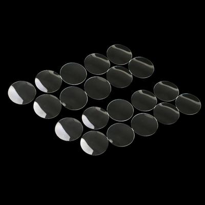 20шт. Двойные выпуклые часы диаметром 3,3 см.