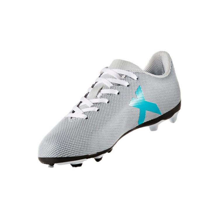 adidas 17,4 Дж FG Износостойкие Низкие Детские Футбольные Бутсы Серые Детские S82402