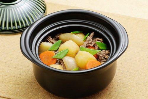 Банко Варе Гинпо Керамика Хризантема Горшок для риса (Вместимость 3 чашки, глазурь «конфетти»)