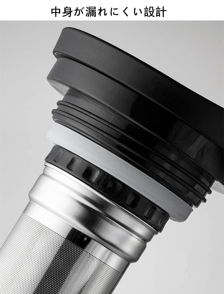 Термос для чая из нержавеющей стали, двойной, вакуумный, широкий, легкий, 800 мл, Q'foo, термос, горшок, в комплекте, изолированный, со стенками, стильный,