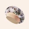 Silk Sleep Bonnets Elastic Satin Hat Fashion Nightcap  Beauty