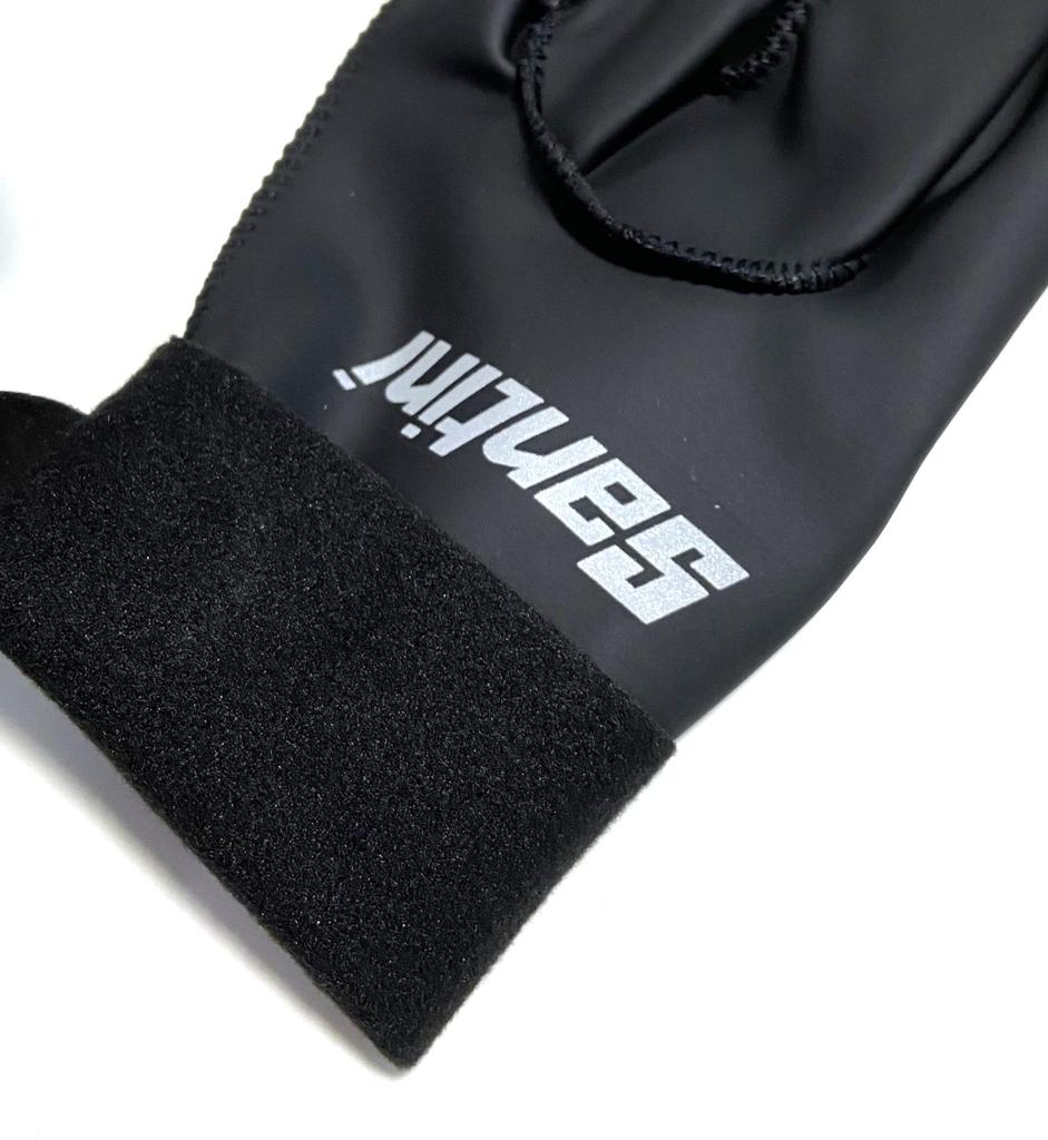 Santini Cycling Gloves, 1W Winter Gloves, Black, Large