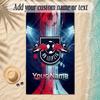 Beach TowelRB Leipzig FC Custom Name Text Personalized Soft Towel for Beach Pool Indoor Home Decor Gift