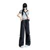 Wide-leg Pants Summer Women's Drape New High-waisted Casual Quick-drying Bow Sweatpants