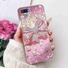 For Realme C2 RMX1941 6.1" Case Summer Fresh Mint Soft Silicone TPU Cover For Oppo Realme c2 C2 Luxurious Flowers Bumper Shell