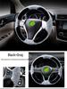 Зимний плюшевый чехол на руль для Nissan: Sylphy, X-Trail, Qashqai, Kicks, Teana, Bluebird, Tiida