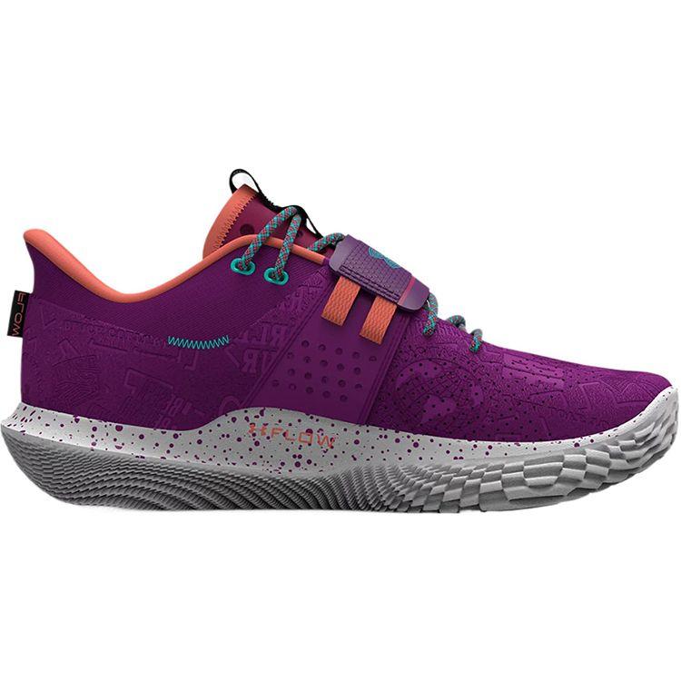 Under Armour Кроссовки унисекс Flow FUTR X Black History Month Purple Hendrix White 3025344-500