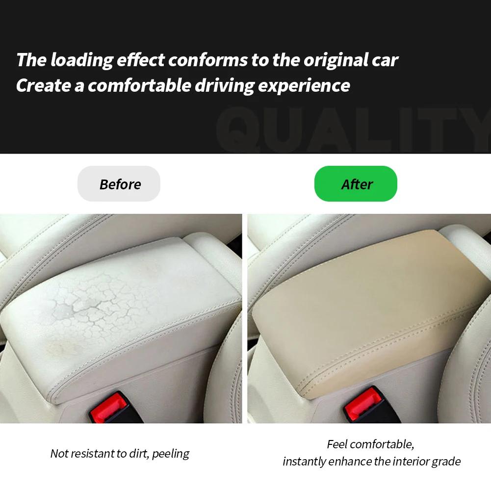 Armrest Box Cover For Volkswagen VW Tiguan MK2 2016 2017 2018 2019 2020 2024 2024 2024 Tiguan Protective Sleeve Accessories