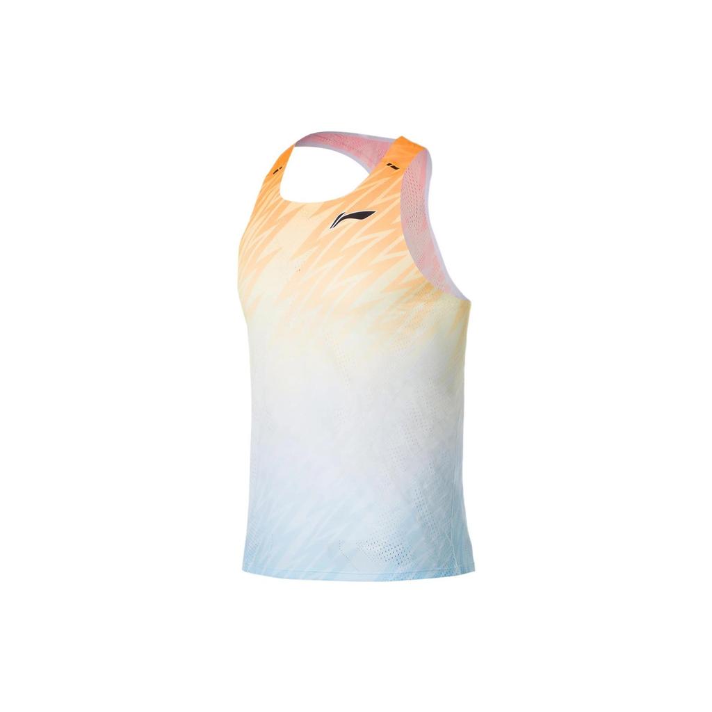 Мужская майка для бега Li Ning светло-голубая AAYS037-2