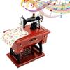 Simulation Dollhouse Sewing Machine Vintage Music Box Dollhouses Miniatures  Home Decoration