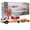 1:50 Model Car Light Sound Rescue Truck Engineering Road Wrecker Kids Toy Gift