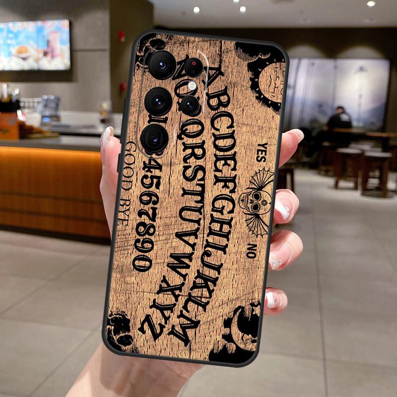 Ouija Board Phone Case For Samsung Galaxy S25 S24 S22 S21 Ultra S23 FE S9 S10 S20 Plus S25 FE Soft Cover