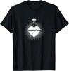 Sacred Heart Of Jesus Catholic Christian Art T-Shirt