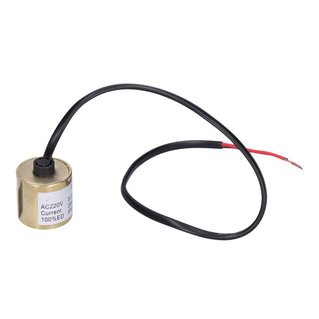 Электромагнитный клапан Электрический бесшумный безмасляный насос Аксессуары для воздушного компрессора Цилиндрический DT, 220 В переменного тока