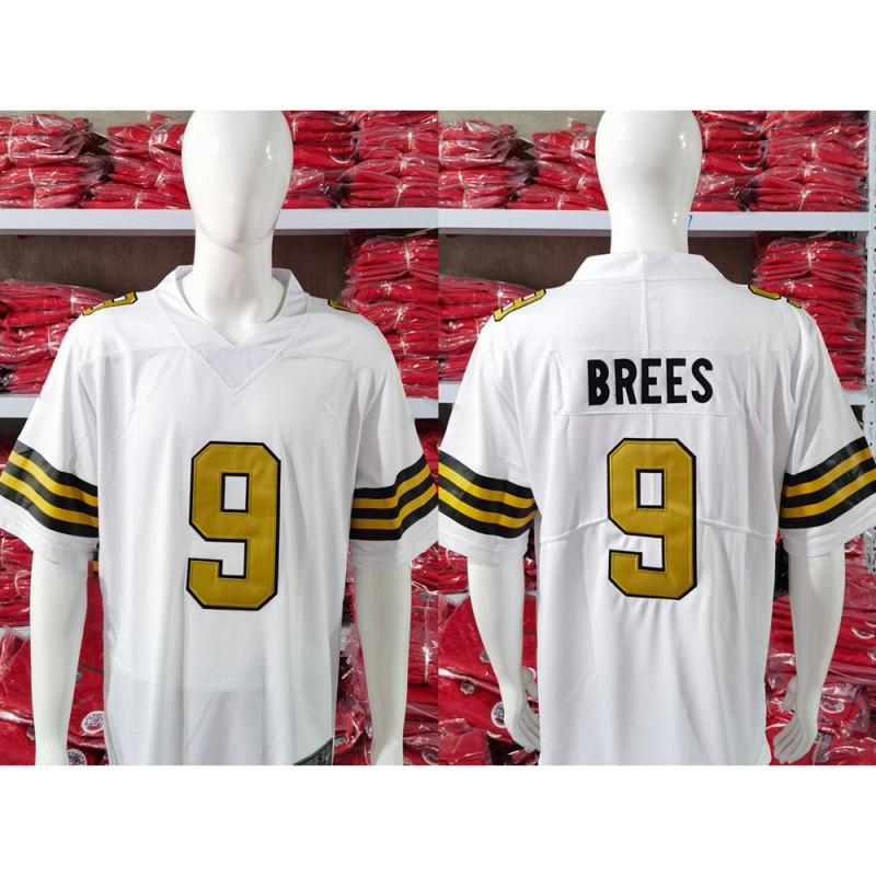Футбольная форма New Orleans Saints Элвин Камара Тайр Мэтью Дерек Карр Мужская Вышитая Игровая