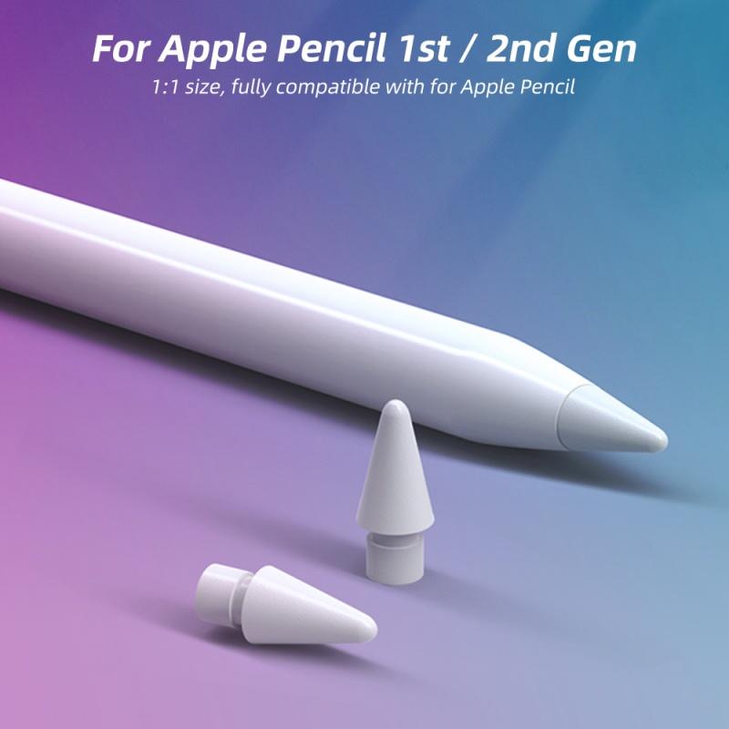 FONKEN Сменные наконечники для стилуса, совместимые с Apple Pencil 1-го и 2-го поколения, запасной наконечник для карандаша Apple Pencil
